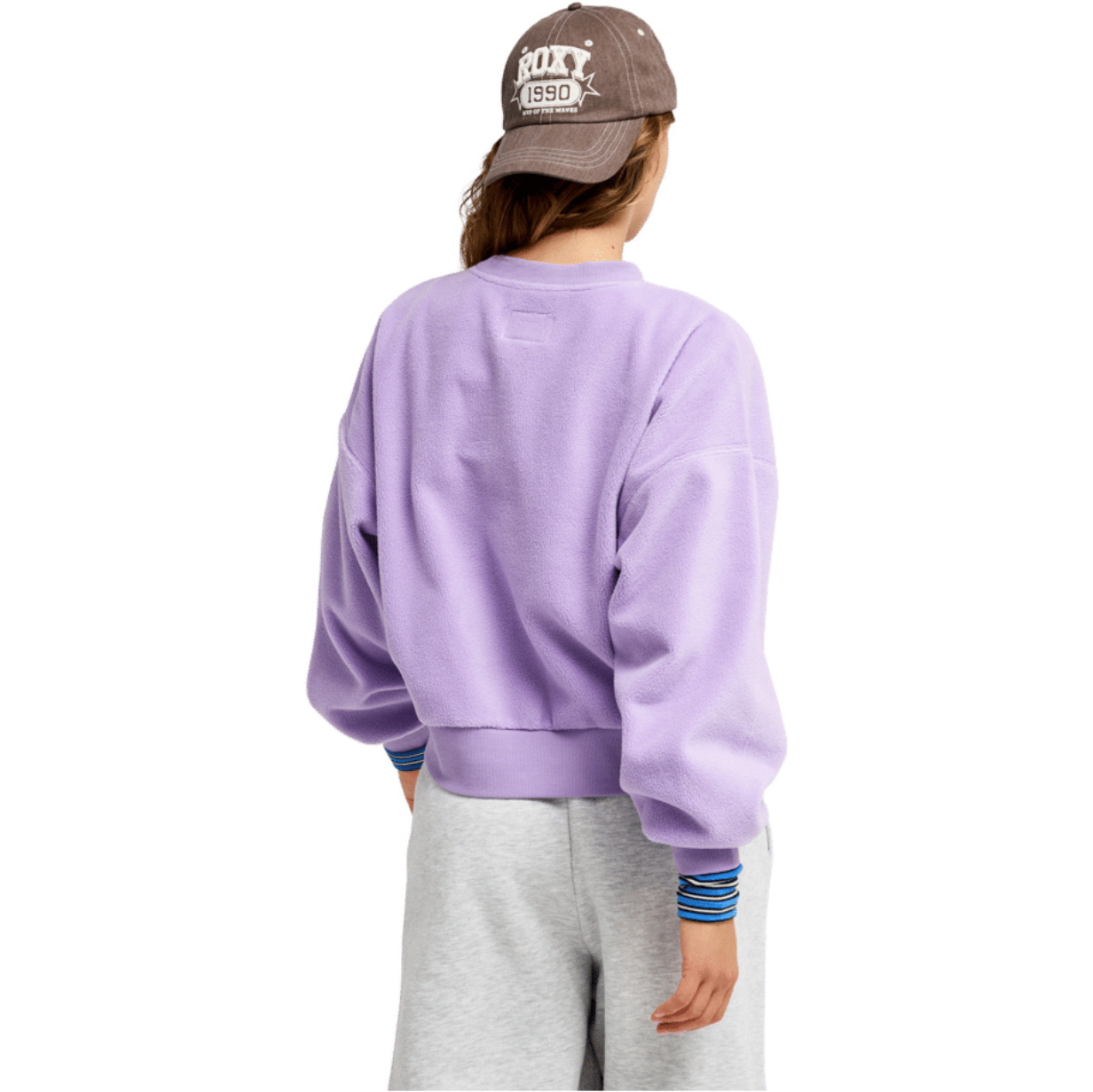 2026 Roxy Womens Chill Story Sherpa Fleece ERJPF03248 - Viola